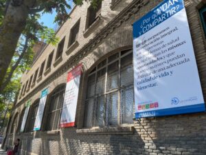 Impresión digital sobre lona PVC en Fundación la Caridad de Zaragoza
